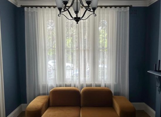 Gratitude Sheer Curtains in Ivory